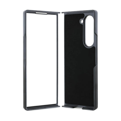 Karl Lagerfeld Hülle KLHCZFD6PGKSKIHK Saffiano Monogram Head Pin Schwarz – Galaxy Z Fold6