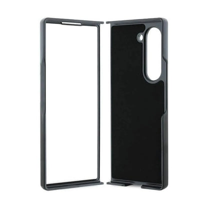 Karl Lagerfeld Hülle KLHCZFD6SAPKCNPK Saffiano Metal Pin Schwarz – Galaxy Z Fold6