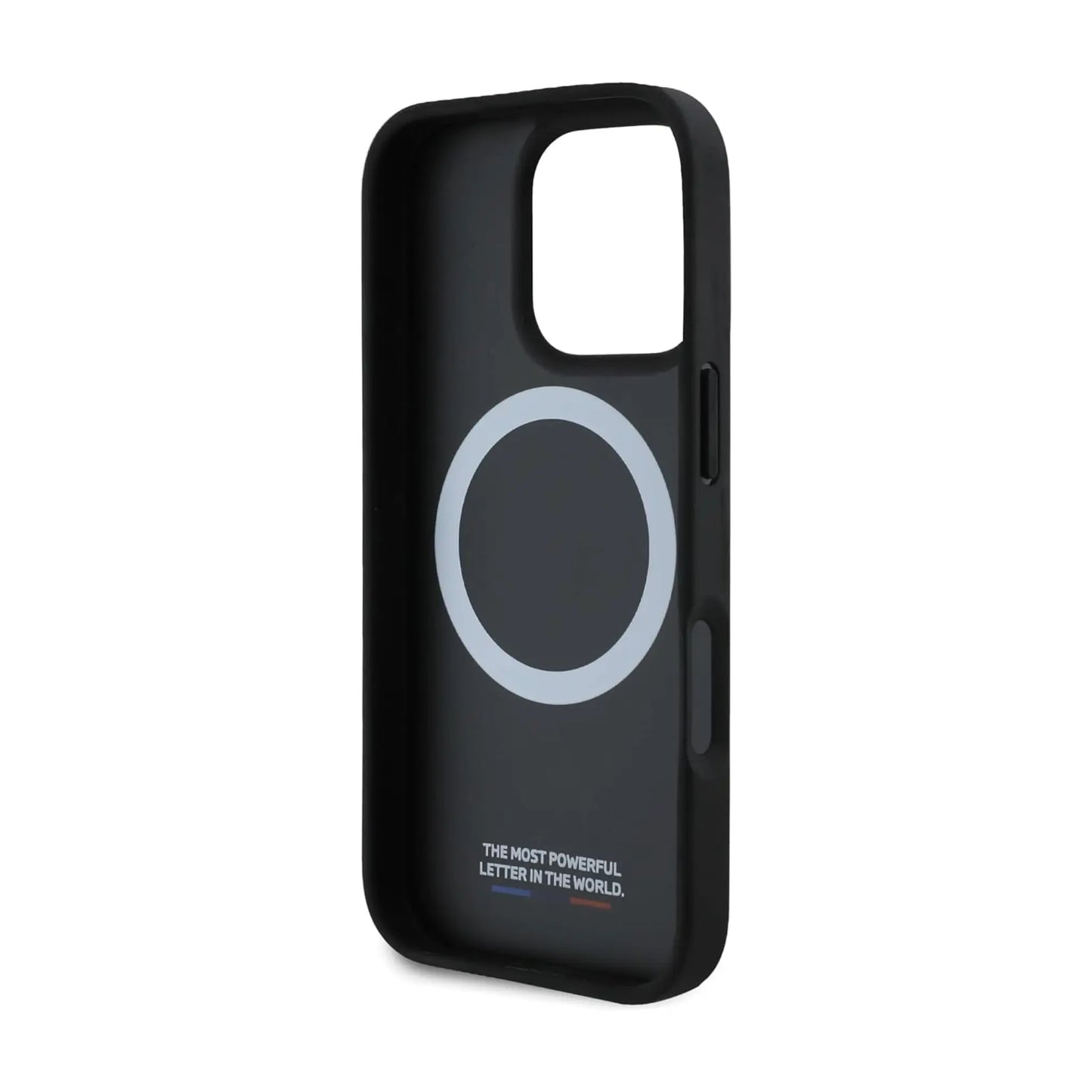 BMW Hardcase BMHMP16L23PUPTK M Performance Tricolor MagSafe – iPhone 16 Pro Schwarz