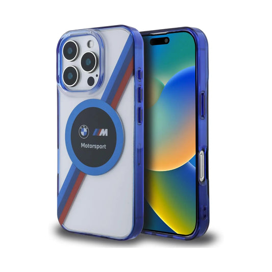 BMW Hülle BMHMP16L23HTPUT Blau - iPhone 16 Pro