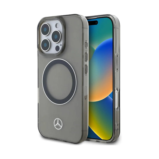 Mercedes Hülle MEHMP16X23HUOSK für iPhone 16 Pro Max - Schwarz
