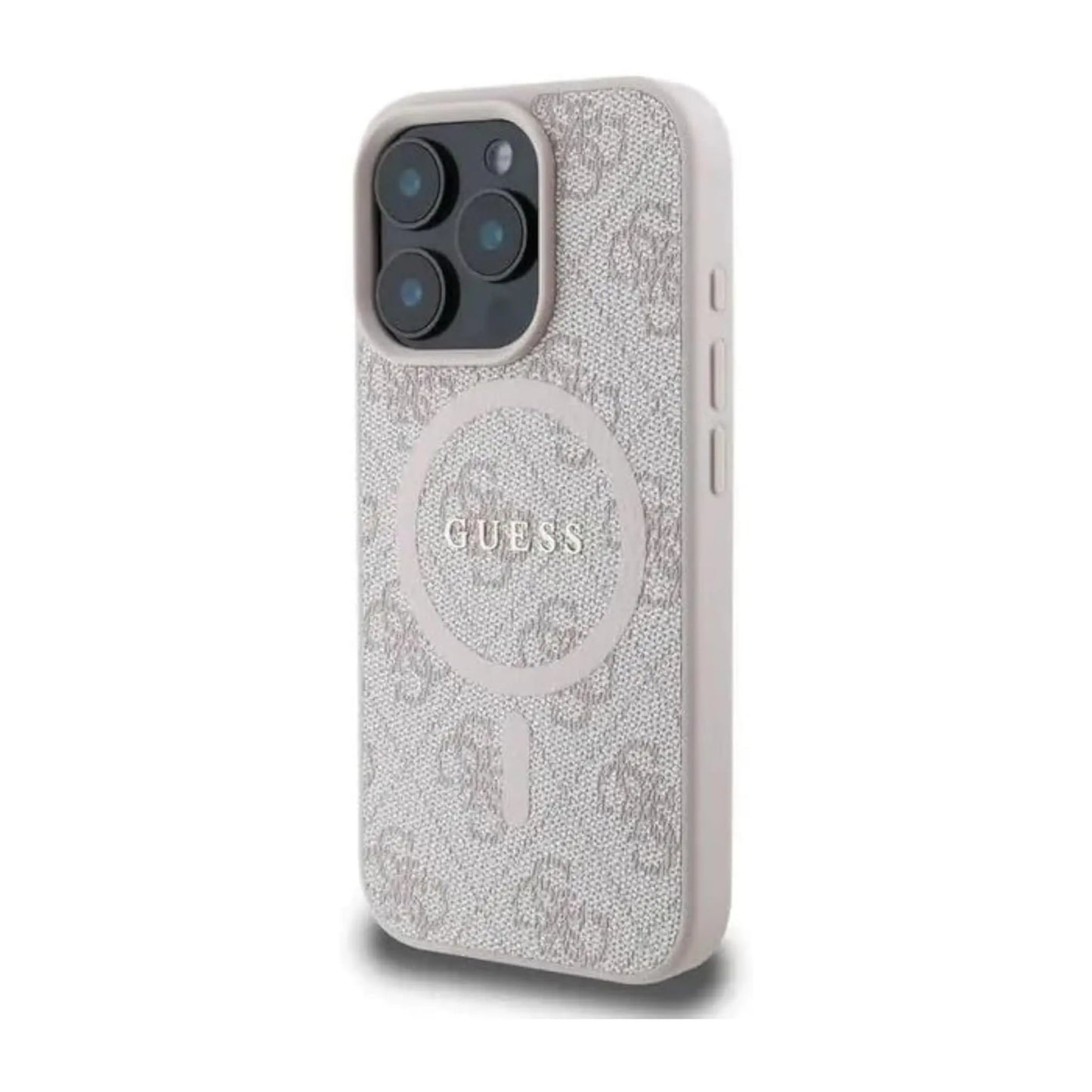 Guess Handyhülle GUHMP16LG4GFRP Rosa – iPhone 16 Pro