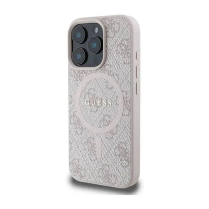 Guess Handyhülle GUHMP16LG4GFRP Rosa – iPhone 16 Pro