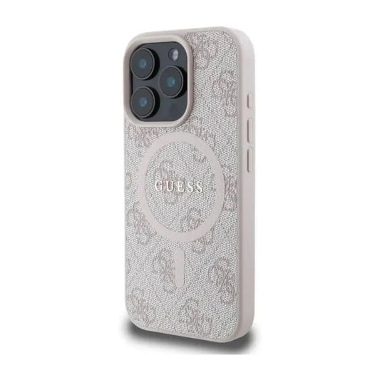 Guess Handyhülle GUHMP16LG4GFRP Rosa – iPhone 16 Pro