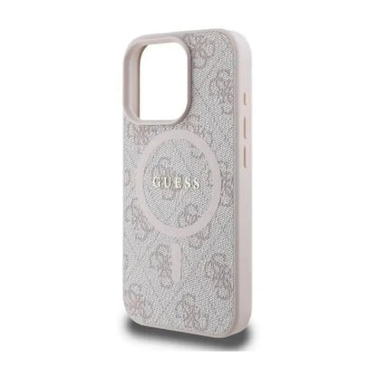 Guess Handyhülle GUHMP16LG4GFRP Rosa – iPhone 16 Pro