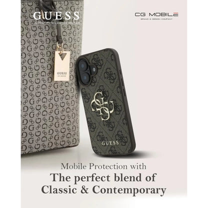 Guess 4G Metal Logo Hülle – iPhone 16 Plus