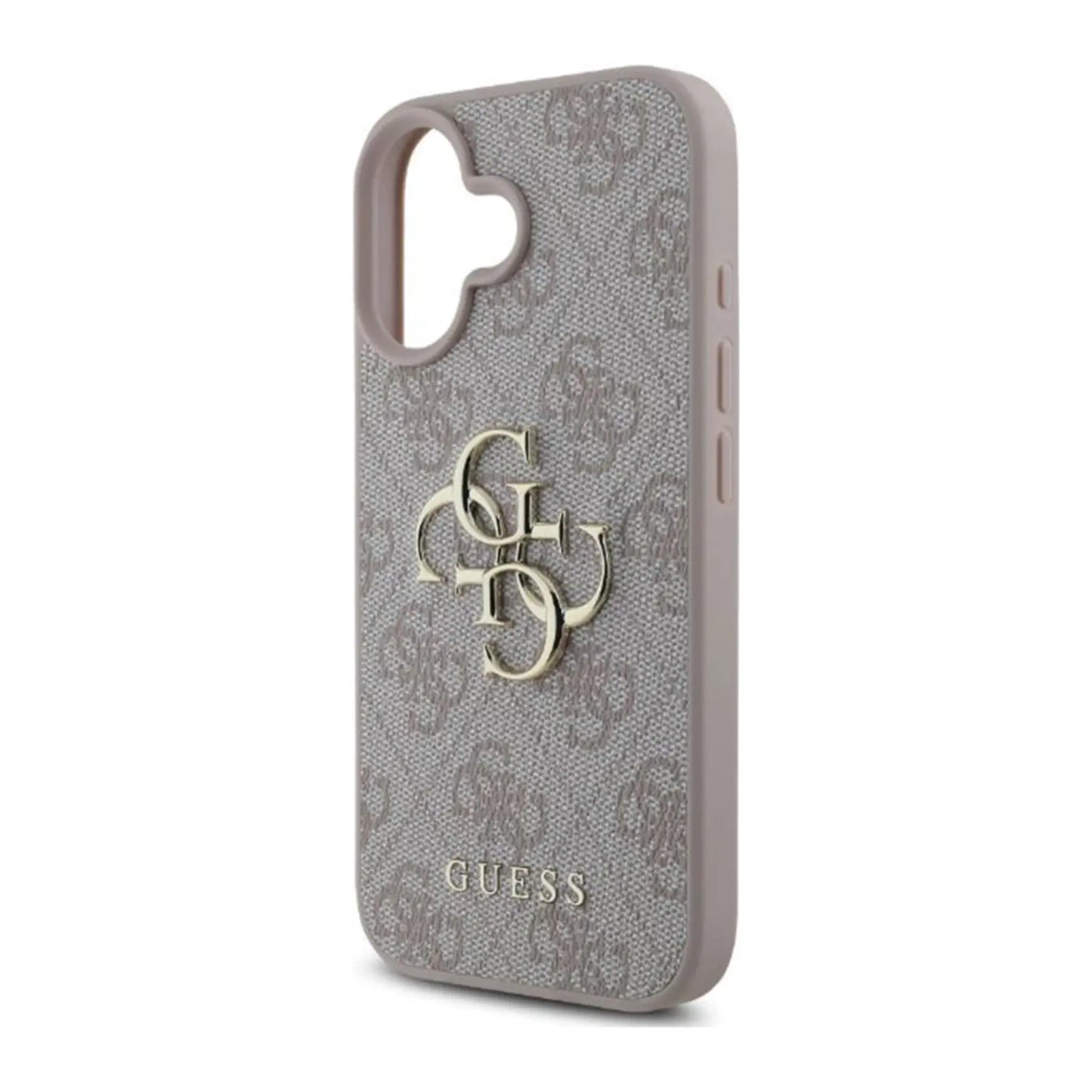 Guess Hülle 4G Metal Logo Rosa – iPhone 16