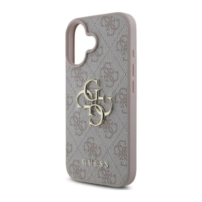 Guess Hülle 4G Metal Logo Rosa – iPhone 16