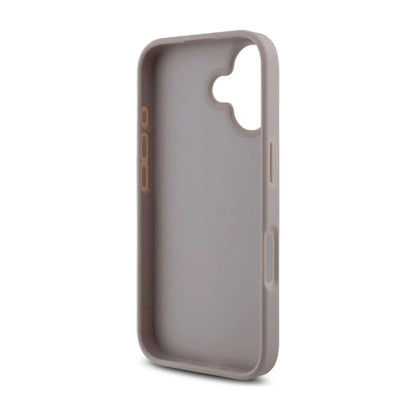 Guess Hülle 4G Metal Logo Rosa – iPhone 16