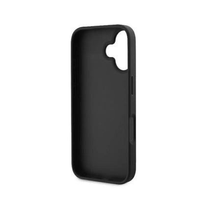 Guess Hülle 4G Strass Dreieck Schwarz - iPhone 16
