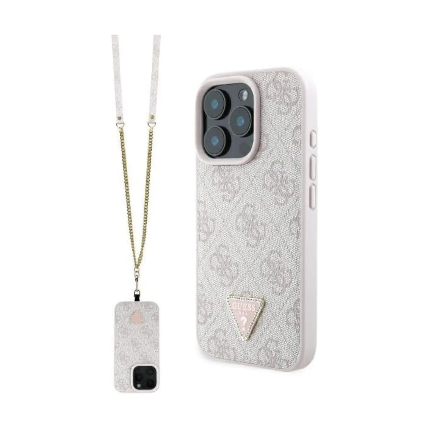 Guess Handyhülle GUHCP16LP4TDSCPP 4G Printed Stripes – iPhone 16 Pro