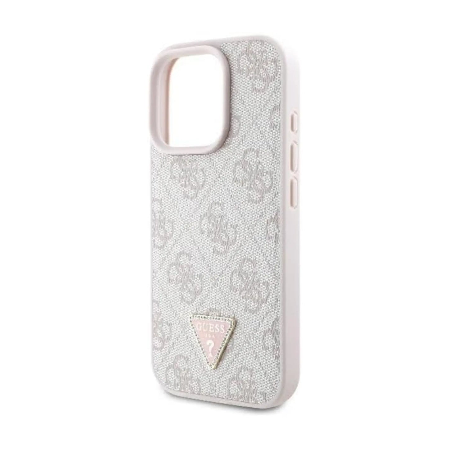 Guess 4G Crossbody Hülle mit Logo – iPhone 16 Pro Max, Rosa