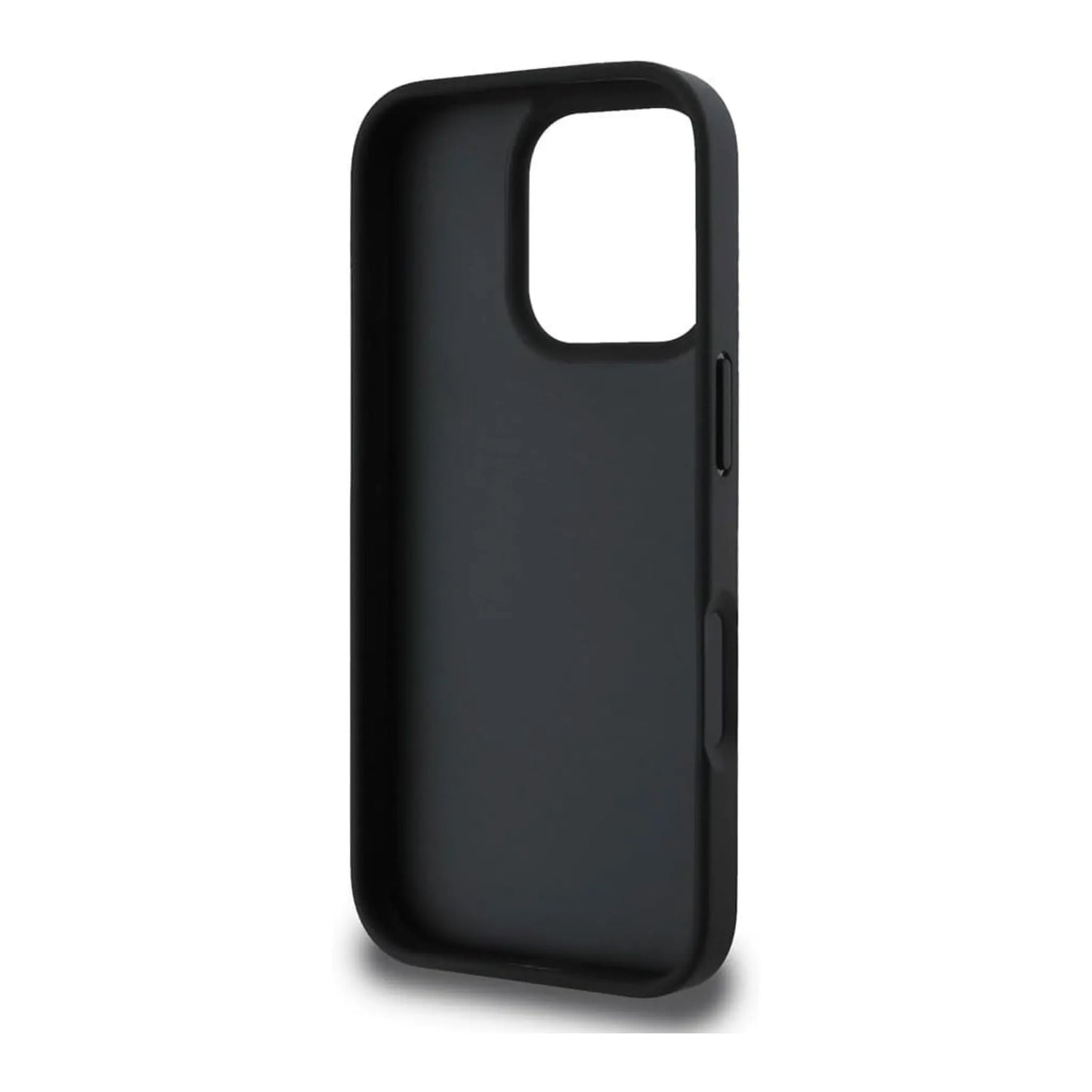 Karl Lagerfeld Choupette Head Hardcase mit Monogramm – iPhone 16 Pro Max, Schwarz