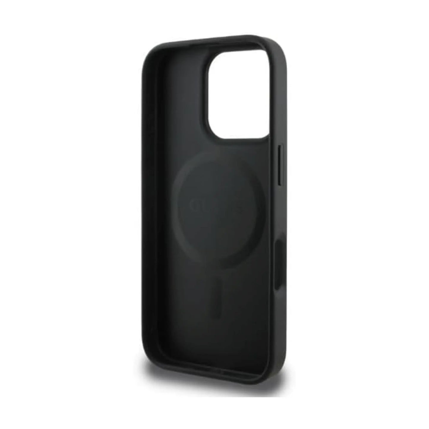 Guess 4G Printed Stripes Schwarz MagSafe - iPhone 16 Pro Hülle