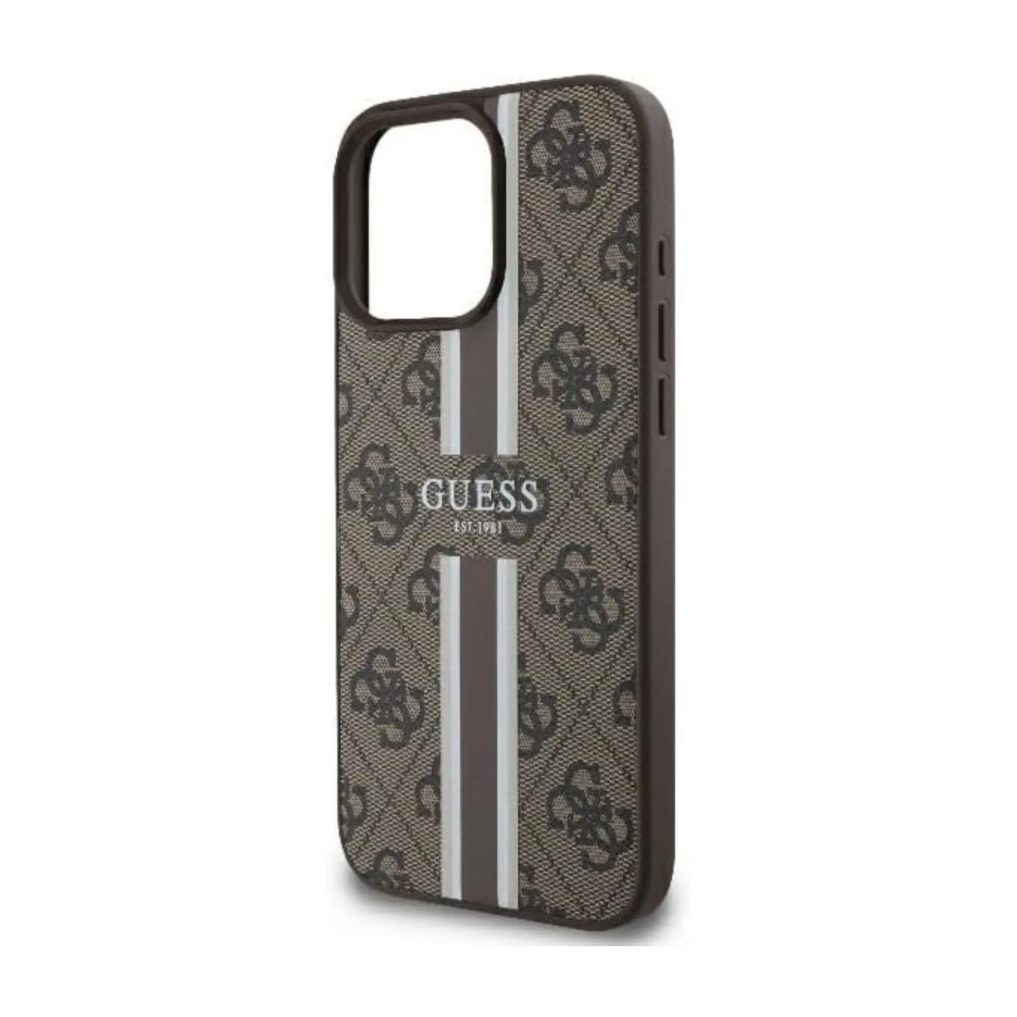 Guess Tasche mit MagSafe – iPhone 16 Pro, Braun