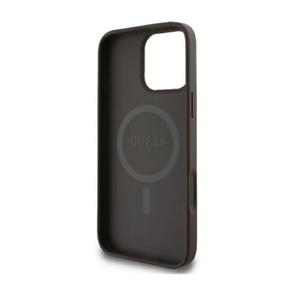 Guess Tasche mit MagSafe – iPhone 16 Pro, Braun