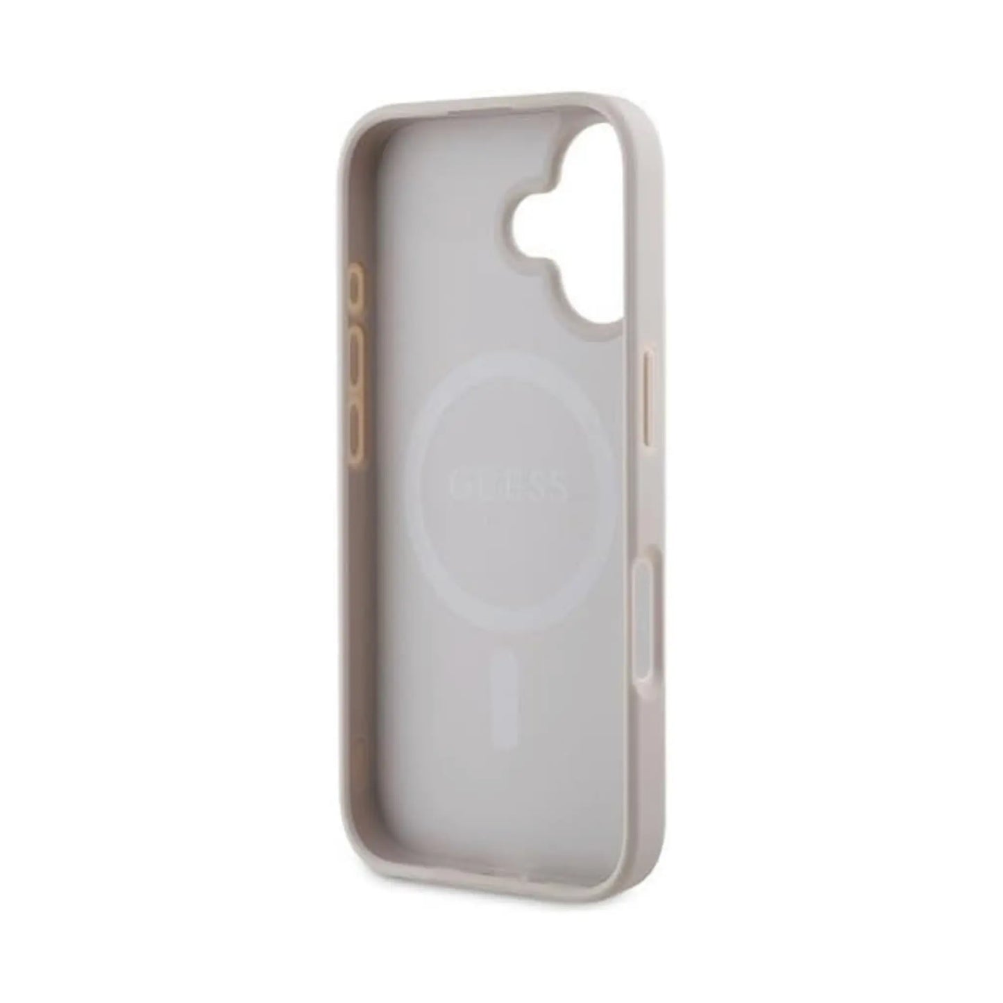 Guess Handyhülle GUHMP16MP4RPSP 4G Stripes Pink für Magsafe – iPhone 16 Plus