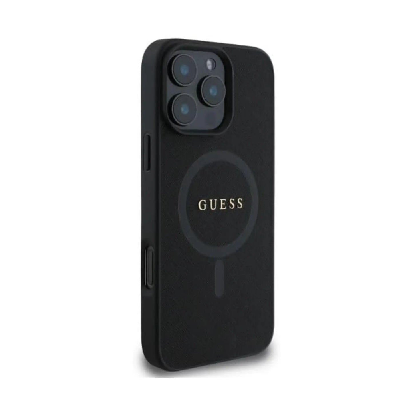 Guess Tasche GUHMP16LPSAHMCK Schwarz für Magsafe – iPhone 16 Pro