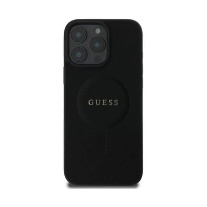 Guess Tasche GUHMP16LPSAHMCK Schwarz für Magsafe – iPhone 16 Pro