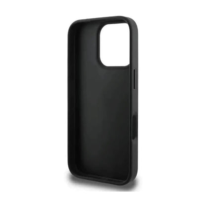 Guess Handyhülle GUHCP16LG4GLGR 4G Stripe Grau – iPhone 16 Pro