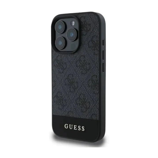 Guess Handyhülle GUHCP16XG4GLGR 4G Logo – iPhone 16 Pro Max