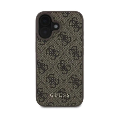 Guess Hülle 4G Classic Braun – iPhone 16