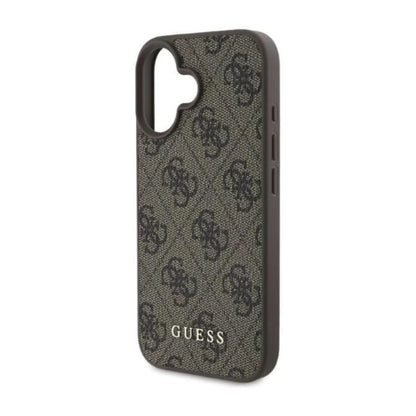 Guess Hülle 4G Classic Braun – iPhone 16