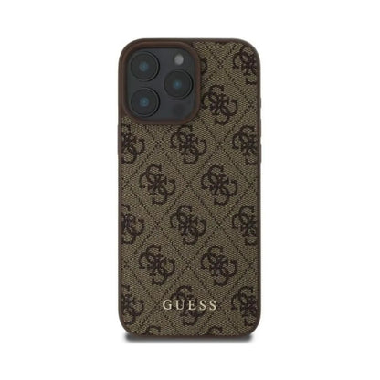 Guess 4G Classic Hülle Braun – iPhone 16 Pro
