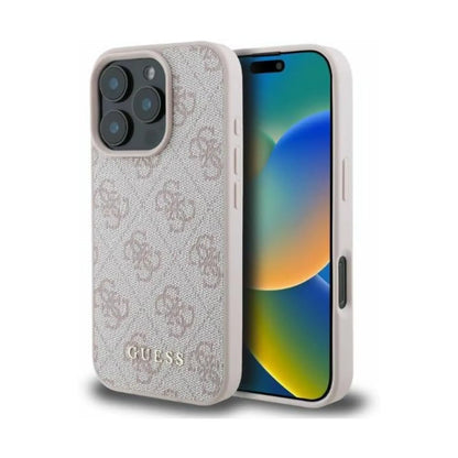 Guess Hülle 4G Classic Rosa – iPhone 16 Pro Max