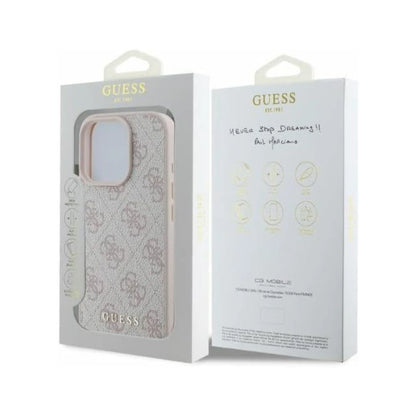 Guess Hülle 4G Classic Rosa – iPhone 16 Pro Max