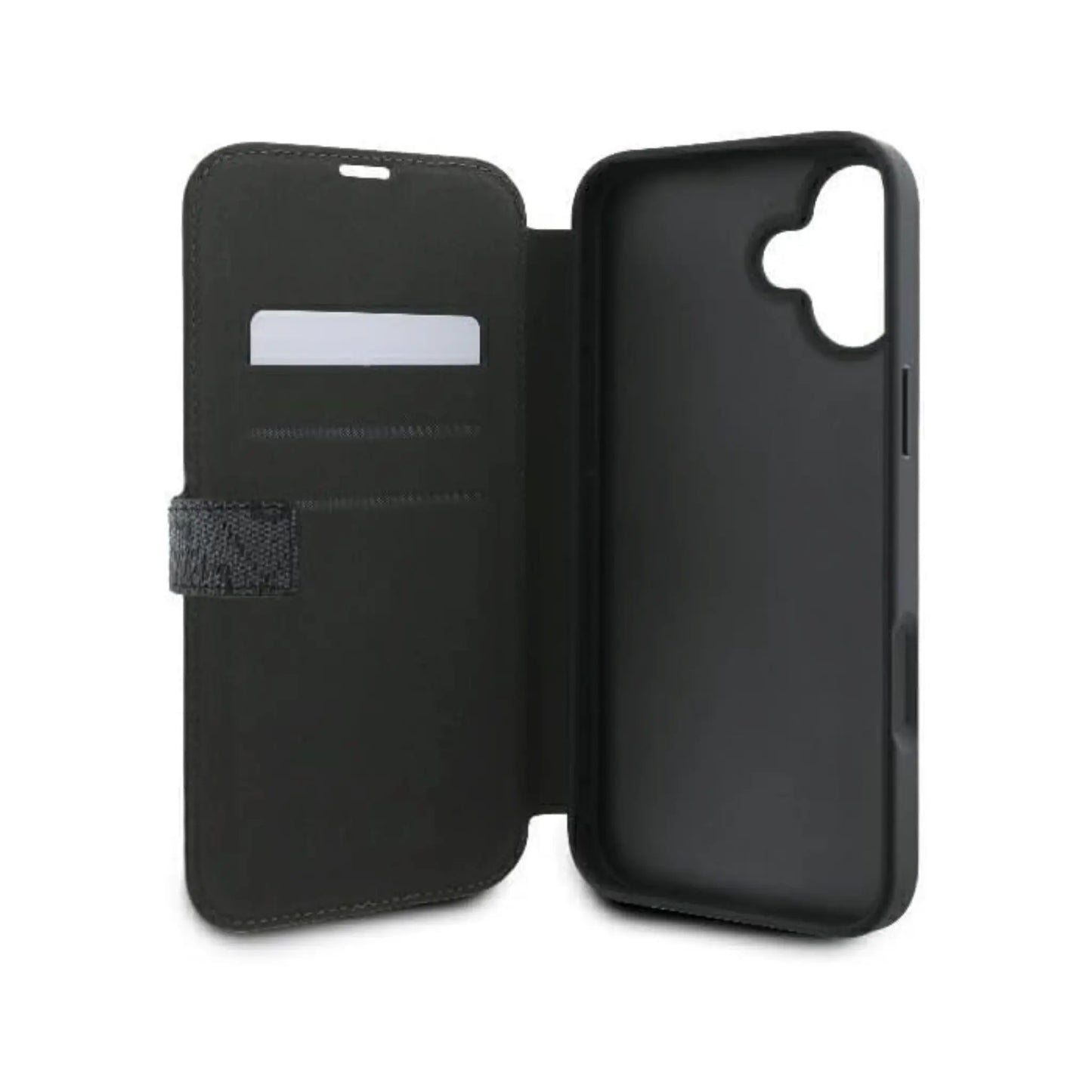 Guess Gubkp16m4gmggr Klapphülle 4G Metal Logo für iPhone 16 Plus - Grau