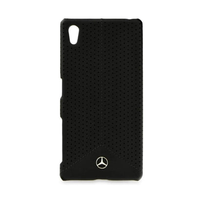 Mercedes Pure Line Leder Hardcase, Schwarz - Sony Xperia Z5 / Z5 Dual