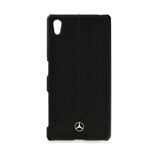 Mercedes Pure Line Leder Hardcase, Schwarz - Sony Xperia Z5 / Z5 Dual