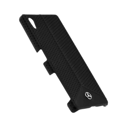Mercedes Pure Line Leder Hardcase, Schwarz - Sony Xperia Z5 / Z5 Dual