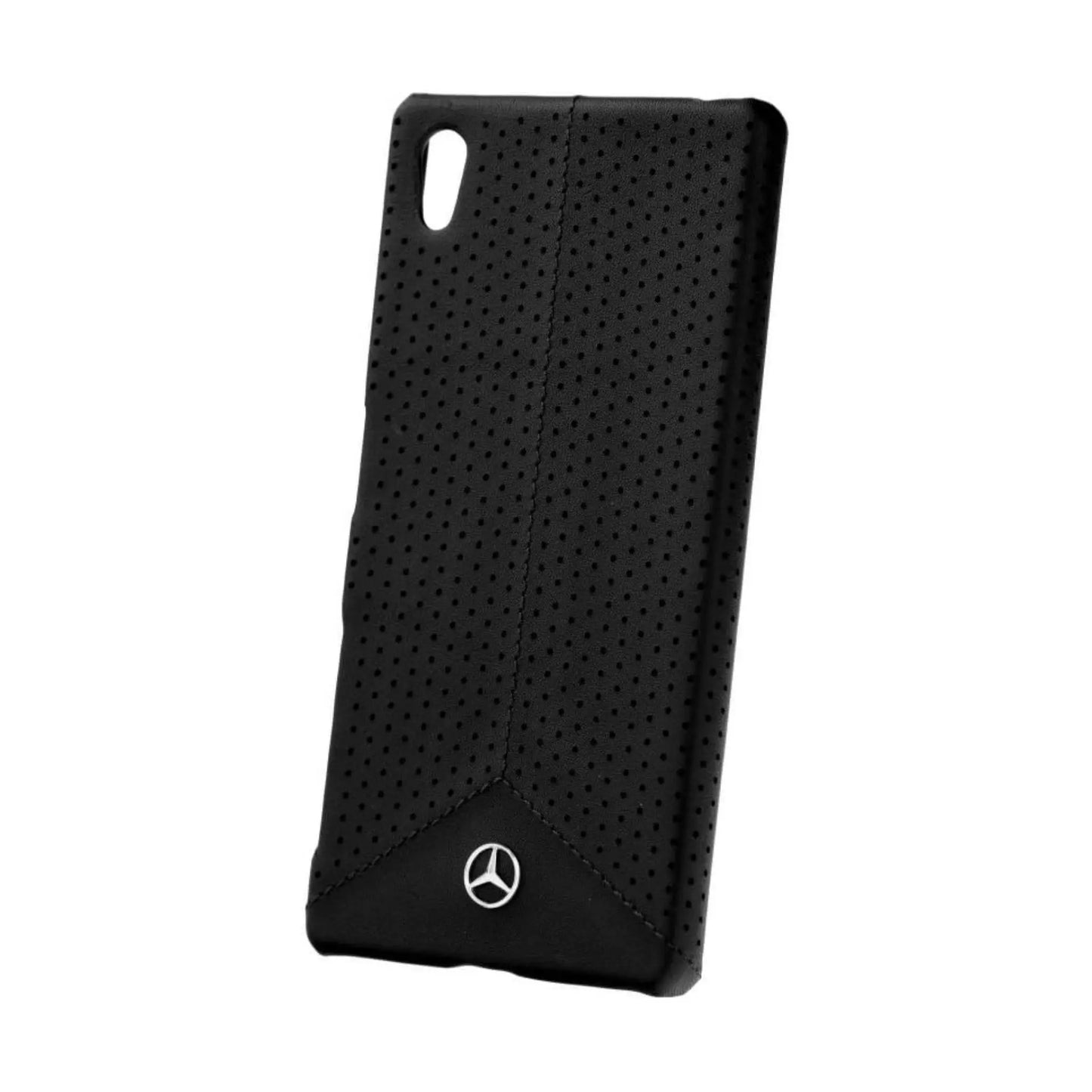 Mercedes Pure Line Leder Hardcase, Schwarz - Sony Xperia Z5 / Z5 Dual