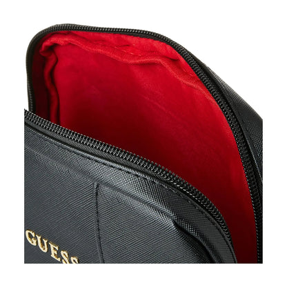 Guess GUTB10TBK Tablet-Tasche Saffiano Schwarz - 10 Zoll