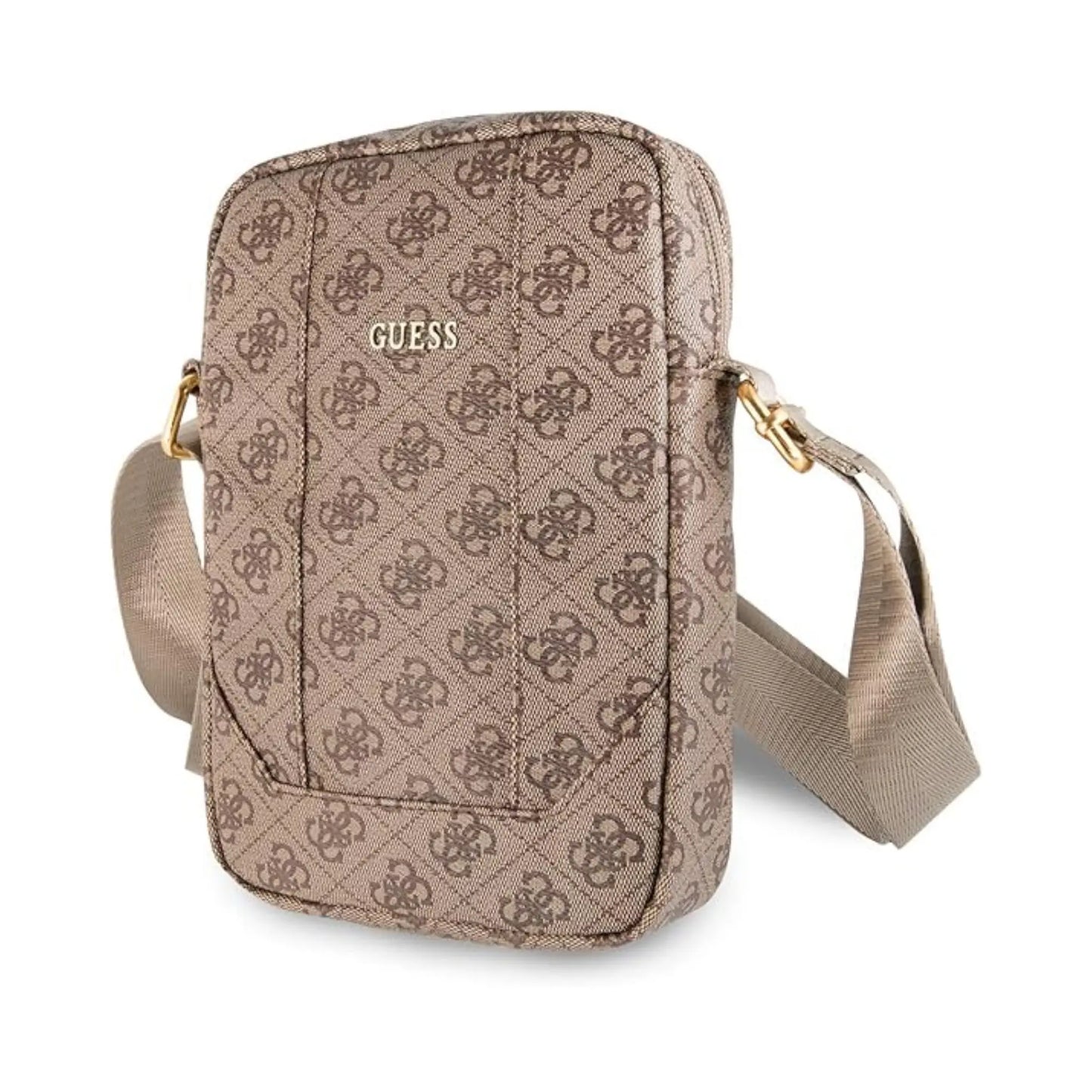 Guess GUTB104GB Tablettasche 4G Logo Braun - 10 Zoll