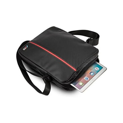 BMW Tablettasche Urban Collection Carbon/Rot – 10 Zoll