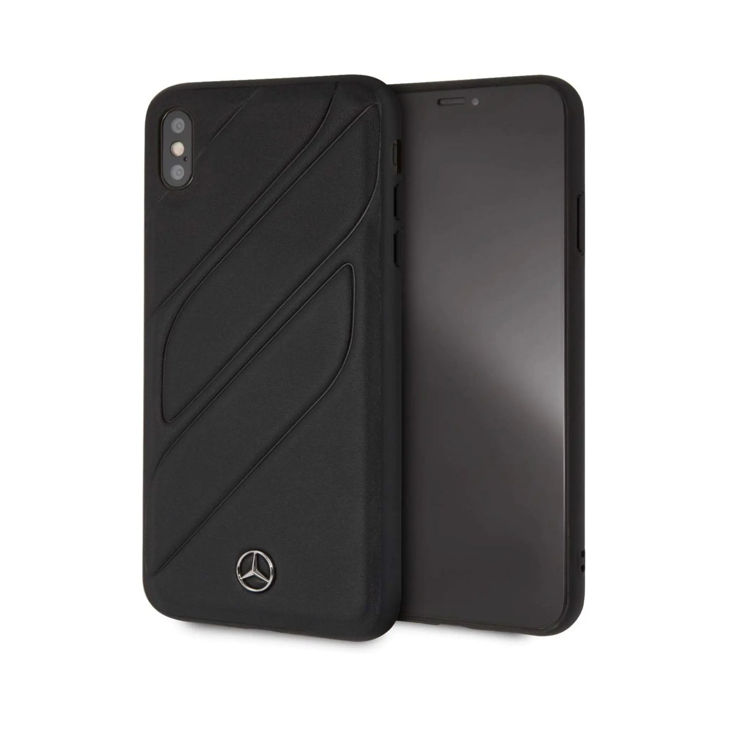 Mercedes Hülle MEHCI65THLBK Schwarz - iPhone XS Max