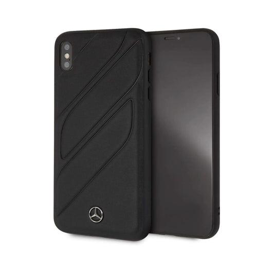 Mercedes Hülle MEHCI65THLBK Schwarz - iPhone XS Max