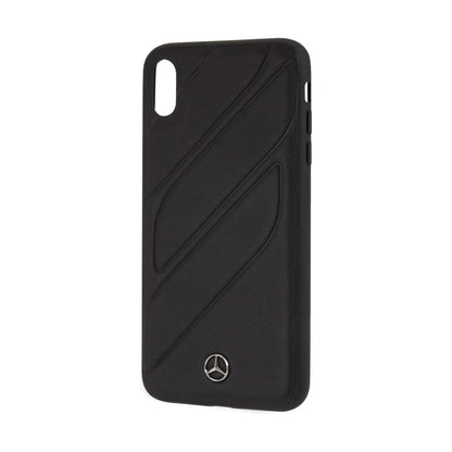 Mercedes Hülle MEHCI65THLBK Schwarz - iPhone XS Max