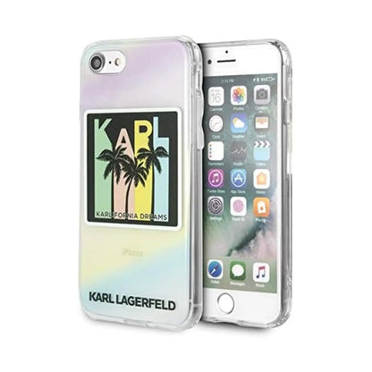 Karl Lagerfeld Hülle Karlifornia Dreams Palms Transparent – iPhone 6+/6s+/7+/8+