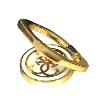 Guess GURSEQGWH Ringständer 4G Gold Weiß