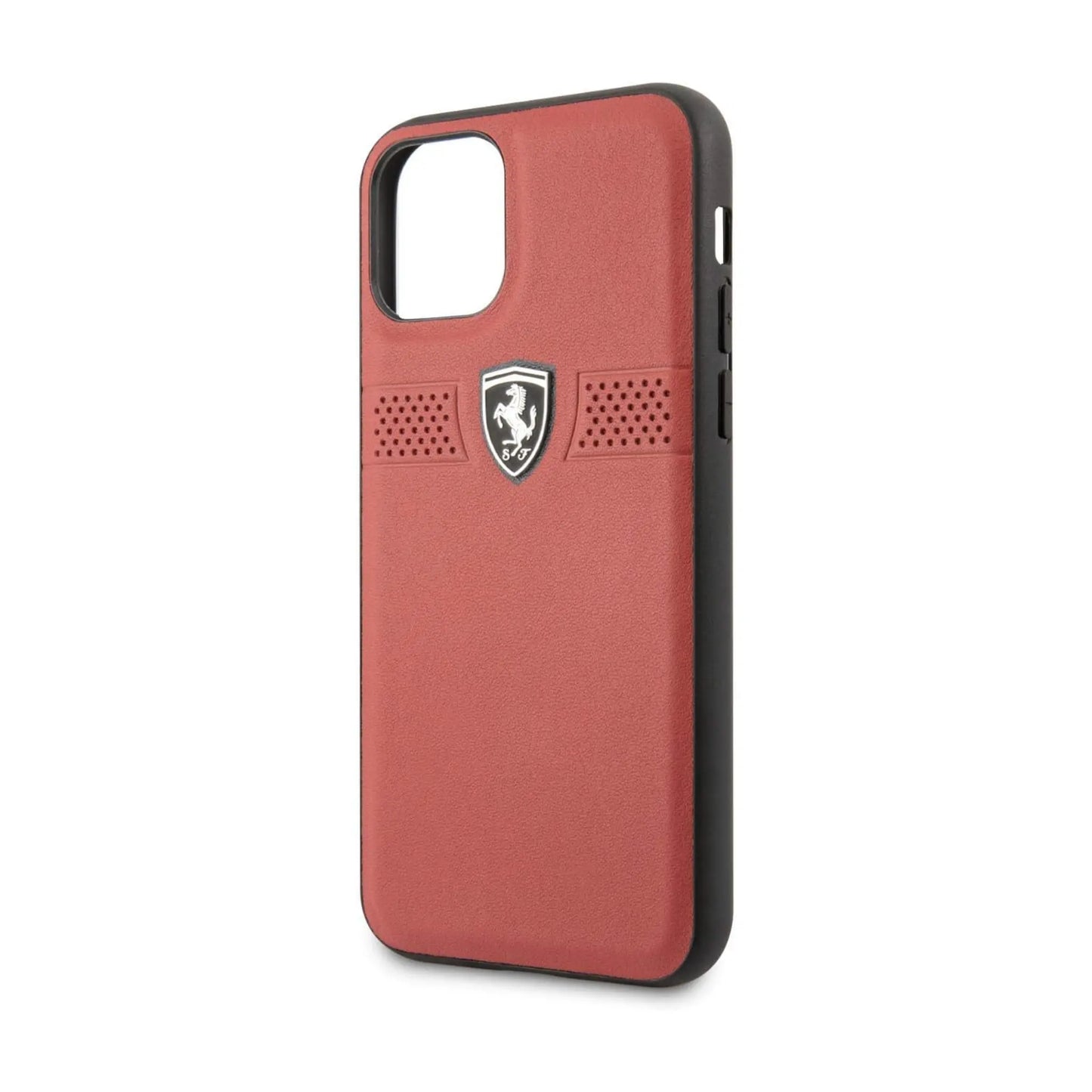 Ferrari FEOBAHCN58RE Off Track Leather Case, Rot – iPhone 11 Pro