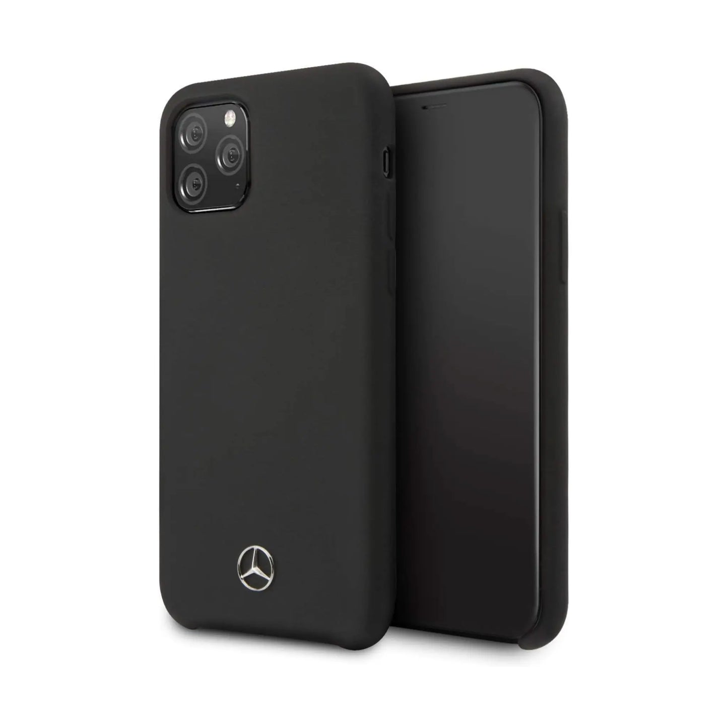 Mercedes iPhone 11 Pro Hülle, Schwarz – Silicone Line Hardcase MEHCN58SILBK