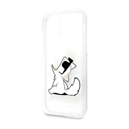 Karl Lagerfeld Choupette Fun Sonnenbrille Case, Transparent - iPhone 11