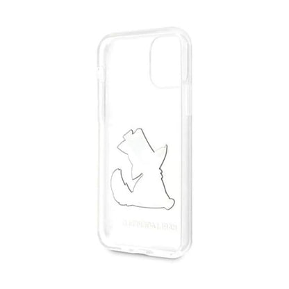 Karl Lagerfeld Choupette Fun Sonnenbrille Case, Transparent - iPhone 11