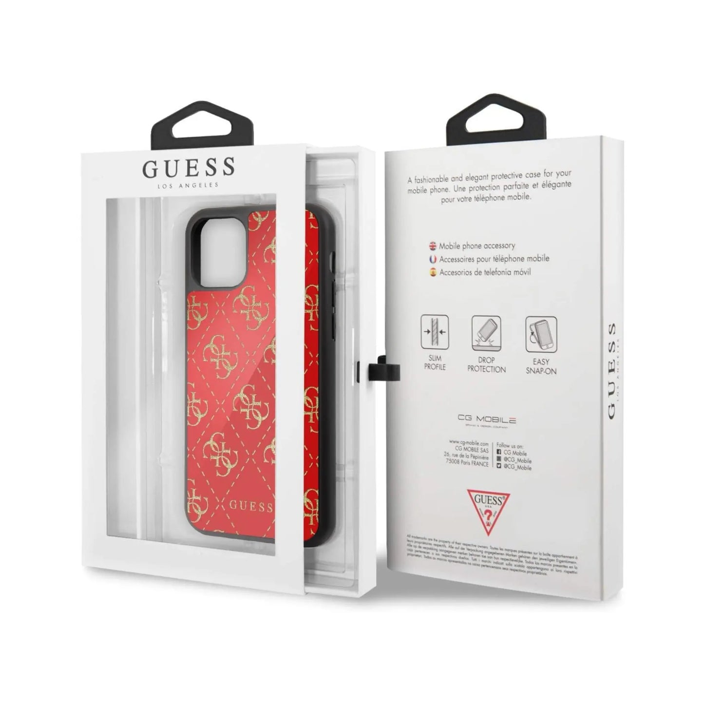 Guess Hülle GUHCN654GGPRE 4G Gradient - iPhone 11 Pro Max