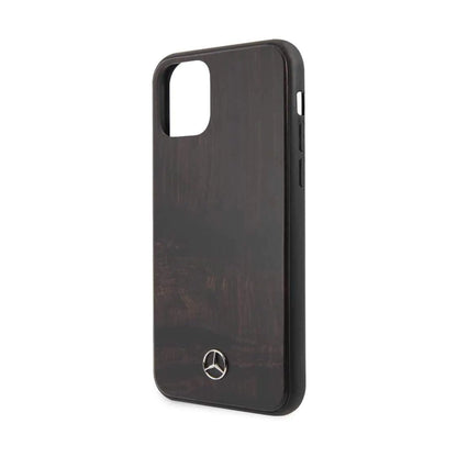 Mercedes iPhone Hülle, Braun – Wood Line Rosewood