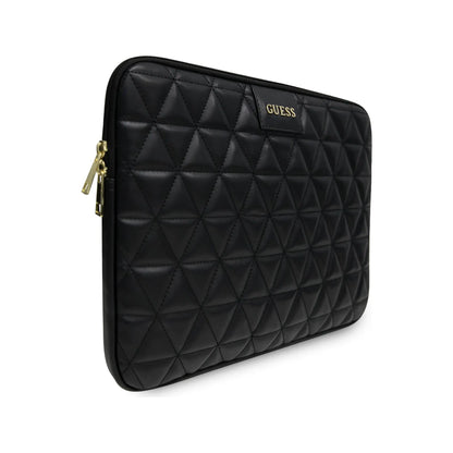 Guess Hülle Quilted Laptoptasche Schwarz - 13 Zoll Laptop